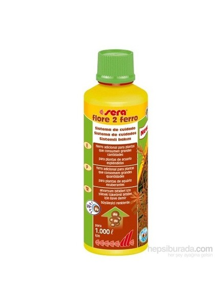 Flore 2 Ferro 250 Ml Demir Katkısı