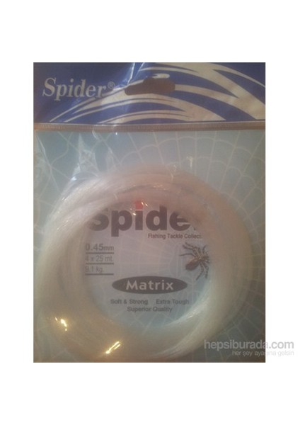 Prusa Fishing Spider Matrix 0,45Mm. - 100 Mt. Misina