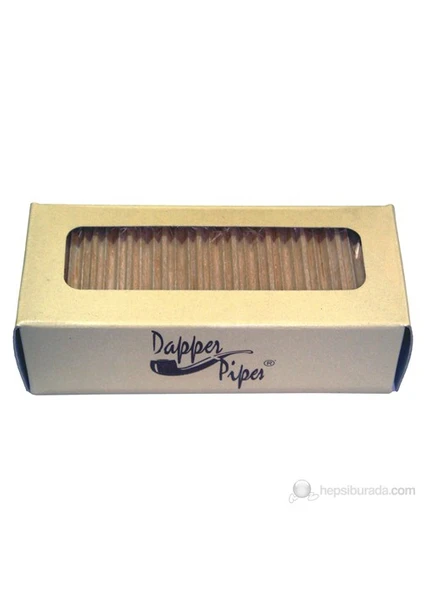 Dapper Pipes 9mm Balsa Ağacı Pipo Filtresi (40'lık Paket)