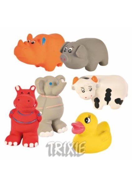 Köpek Oyuncağı , Latex Mini Hayvanlar 9cm