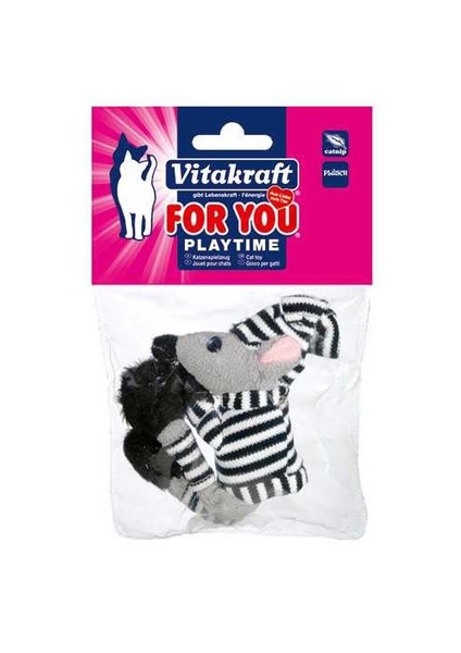 Kedi Oyuncağı Peluş Catnipli Fare