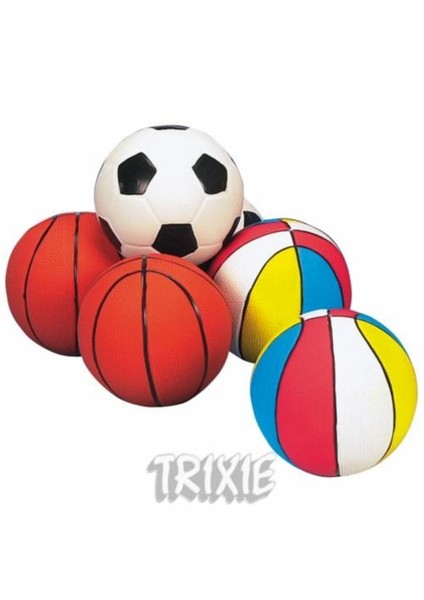 Köpek Oyuncağı , Latex Basketbol Topu 13cm