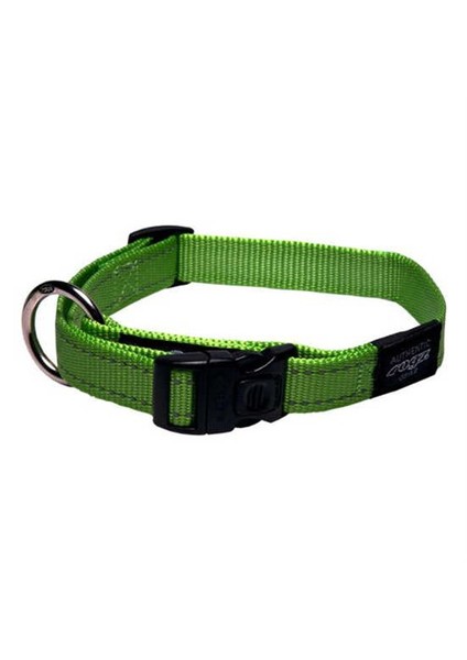 Köpek Boyun Tasması Yeşil Reflektörlü 16 Mm-M
