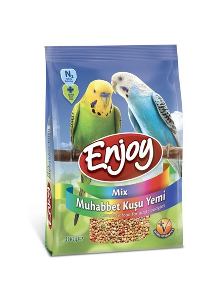 Muhabbet Kuşu Yemi Mix 400 Gr