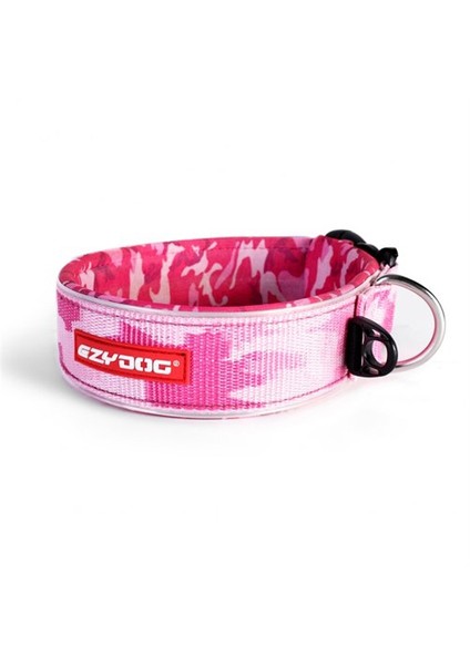 Neo Wide Pembe Kamuflaj Boyun Tasması 2Xl