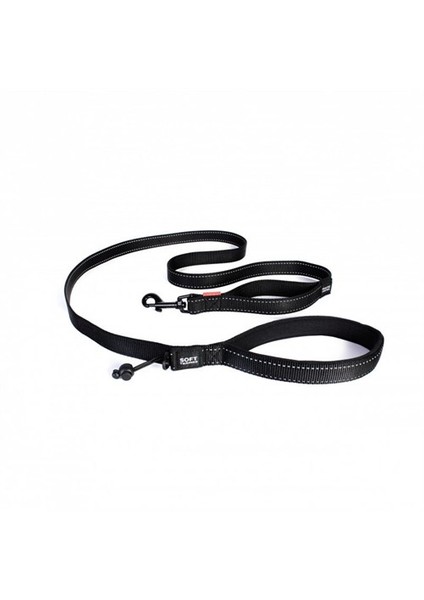 Soft Trainer Lite Çok Yönlü Gezdirme Kayışı Siyah (181 Cm)