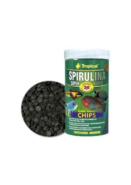 60574 Super Spirulina Forte Chips 250 Ml
