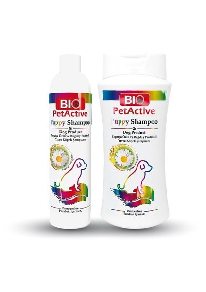 Biopetactive Puppy Shampoo- (Papatya Özlü Yavru Köpek Şampuanı) 250 Ml