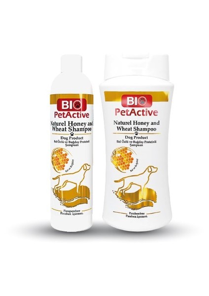 Bio Pet Active Biopetactive  Natural Honey Shampoo- (Doğal Bal Özlü Köpek Şampuan) 250 Ml