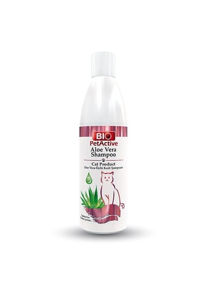 Pet Active Aloe Vera Özlü Kedi Şampuanı 250 Ml