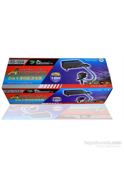 -168A Akvaryum Tepe Filitresi 1500 Lt/h 80 cm.