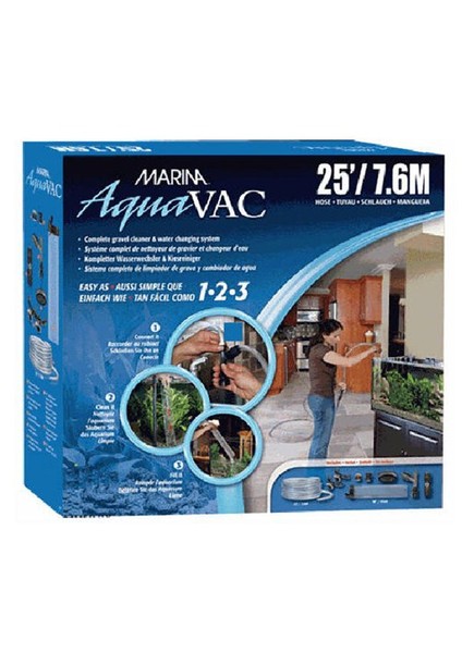 Marina Dip Süpürgesi 7.6 m Hortumlu