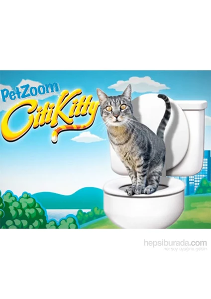 Pet Zoom Citi Kitty Kedi Tuvaleti