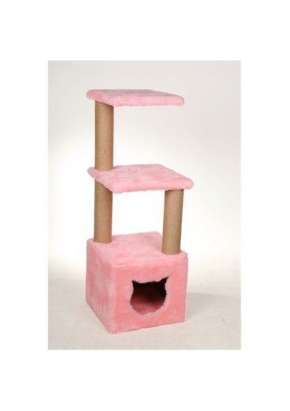 Miss Çift Katlı Tırmalama Ve Oyun Standı Pembe