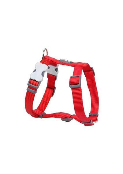 Reddingo Klasik Kırmızı Köpek Göğüs Tasması 12 Mm