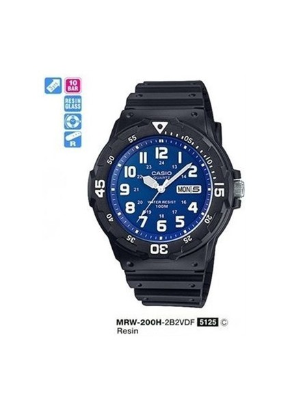MRW-200H-2B2VDF Standart Erkek Kol Saati