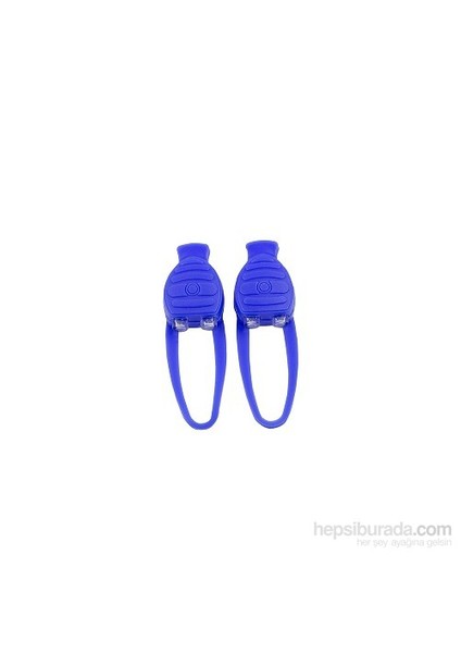 İkili Çift Renkli Led Lamba Kurbağa Silikon Işık 3 Kademeli Bisiklet Gidon Işığı (2'Li Mavi) fiyatları