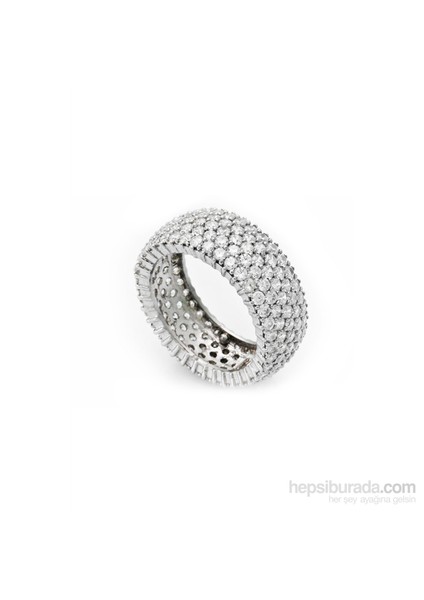 5 Sıra Tam Tur Gümüş Alyans 436208