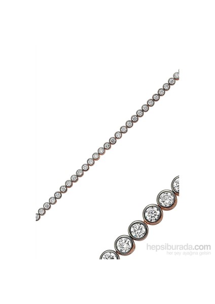 Olivin Accesories Rose Su Yolu Gümüş Bileklik 431730