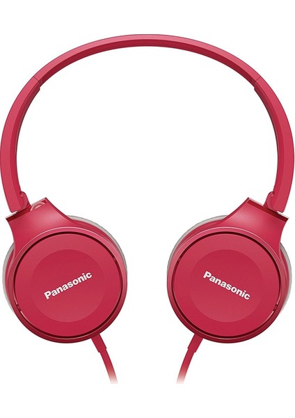 RP-HF100ME-P Pembe Kablolu Kulak Üstü Mikrofonlu Katlanabilir Stereo Kulaklık