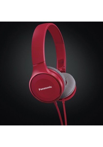 RP-HF100ME-P Pembe Kablolu Kulak Üstü Mikrofonlu Katlanabilir Stereo Kulaklık