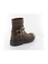 509-18 Dark Brown Kadın Çizme 5
