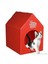 Home Sweet Home Su Geçirmez Kedi Evi - Kırmızı 1