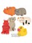 Köpek Oyuncağı , Latex Mini Hayvanlar 9cm 1