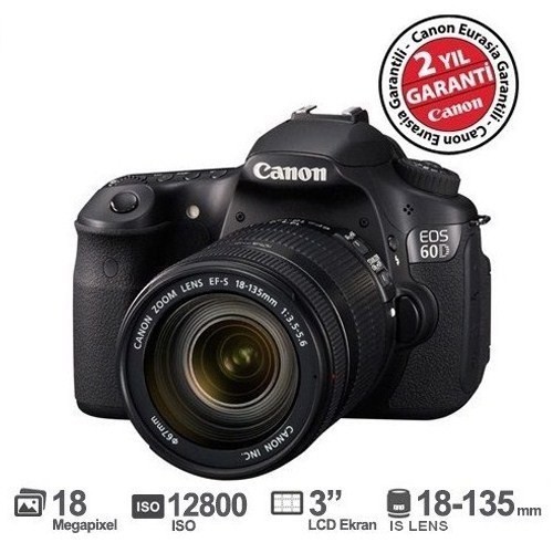 Canon EOS 60D 18-135mm IS 18 MP 3.0