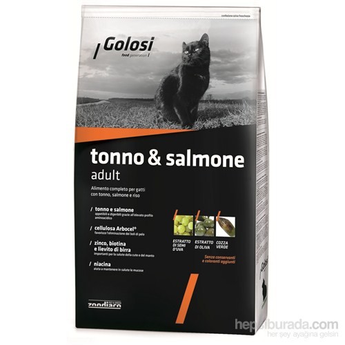 Golosi Cat Tonno &amp; Salmone Somon Balıklı, Ton Balıklı Ve Fiyatı