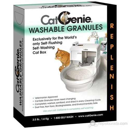 Cat Genie Tam Otomatik Kedi Tuvaleti Yıkanabilir Özel Kumu Fiyatı