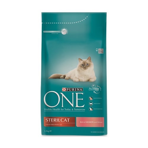 Purina One Steril Somonlu Kedi Maması 1.5 Kg Fiyatı