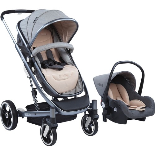 Kraft Leon Travel Bebek Arabası Gri Fiyatı Taksit