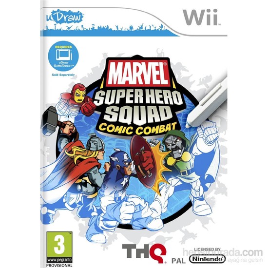 Thq Wii Udraw Marvel Super Hero Squad Comıc Combat Fiyatı