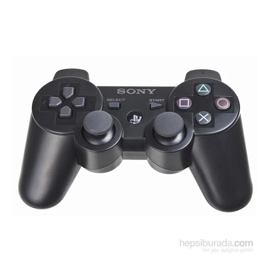 Sony Playstation 3 Titreşimli Kablosuz Kumanda/Kol (Joystick) Siyah