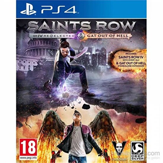 Saints Row 4 Re-Elected And Gat Out Of Hell Ps4 Oyun