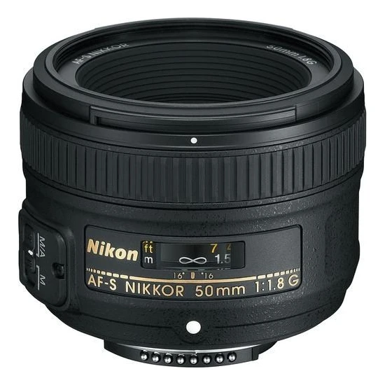 Nikon AF-S 50mm f/1.8 G Lens İthalatçı Garantili