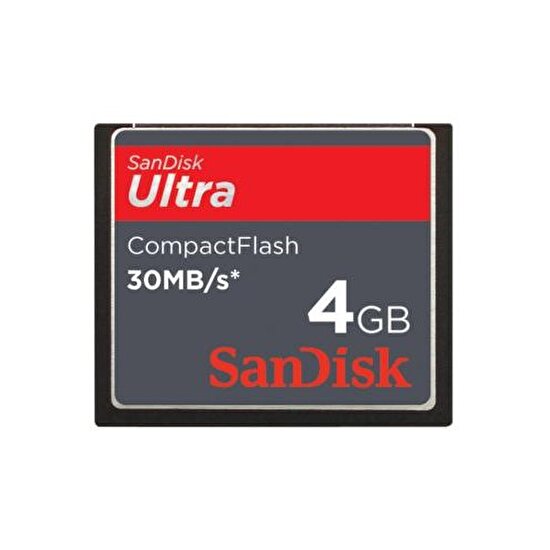 Sandisk 4 Gb Compact Flash Kart SDCFH-004G-U46