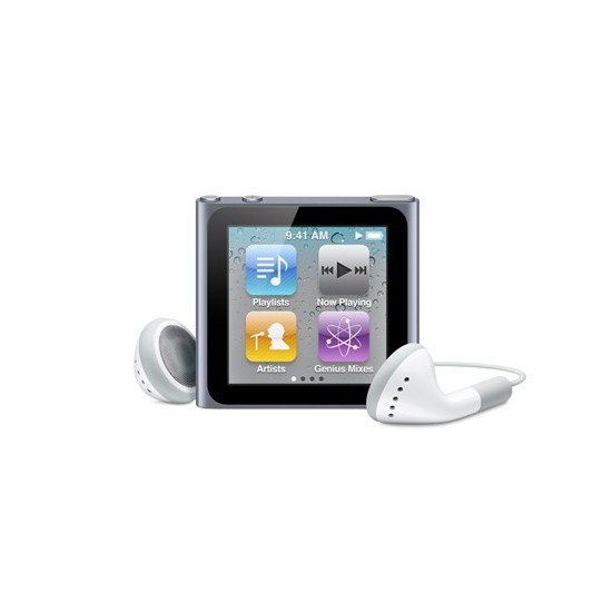 ipod Nano (6.Nesil) 8GB 1.5" Çoklu Dokunmatik Ekran + FM Radyo MP3/MP4 Player - MC688QB/A