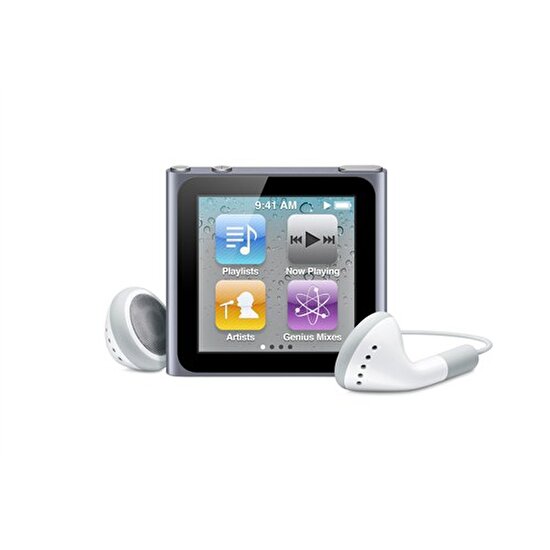 ipod Nano (6.Nesil) 8GB 1.5" Çoklu Dokunmatik Ekran + FM Radyo MP3/MP4 Player - MC688QB/A