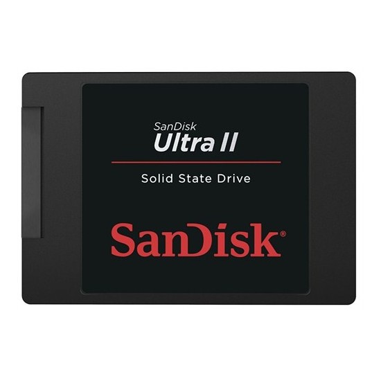Sandisk Ultra II 480GB 550MB-500MB/s Sata 3 SSD (SDSSDHII-480G-G25)