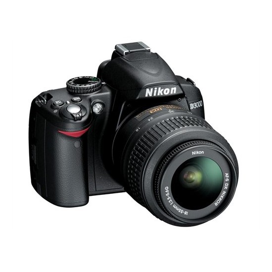 Nikon - Nikon D3000 18-55 VR レンズキット ショット数少の+giftsmate.net