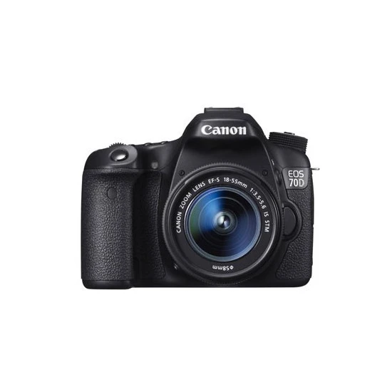 Canon Eos 70D 18-55 Is Stm Kit Dslr Fotoğraf Makinesi (İthalatçı Garantili)