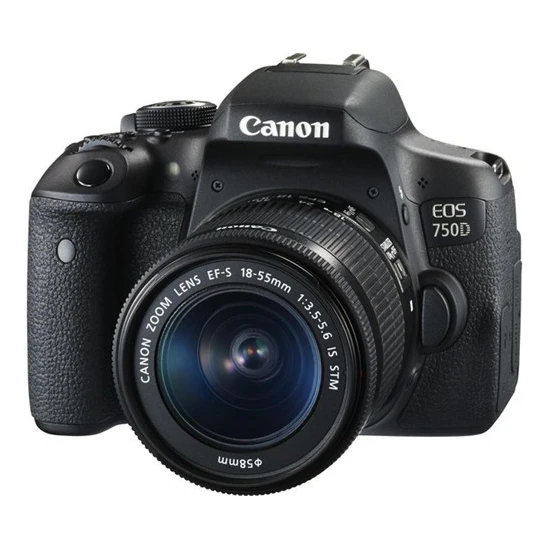 Canon Eos 750D 18-55Mm Is Stm Dslr Fotoğraf Makinesi (İthalatçı Garantili)
