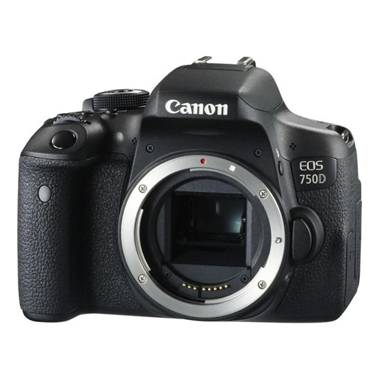 Canon Eos 750D Body Dslr Fotoğraf Makinesi (İthalatçı Garantili)