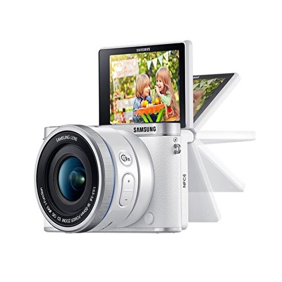 Samsung NX3000 16-50mm PZ Kit Lens Aynasız DSLR Fotoğraf Makinesi (Flaş Hediyeli)