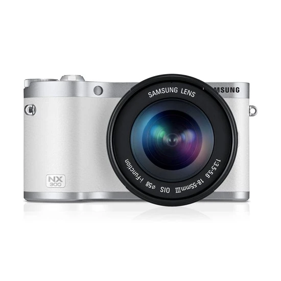 Samsung NX300 18-55mm  Smart Aynasız DSLR Fotoğraf Makinesi (Flaş Hediyeli)