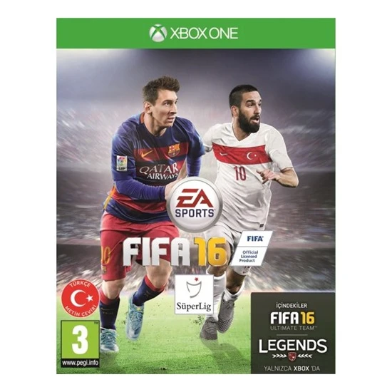 Fifa 16 Xbox One (Türkçe Metin Çevirisi Vardır)
