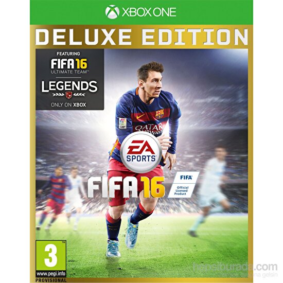 Fifa 16 Xbox One Deluxe Edition (Türkçe Metin Çevirisi Vardır)