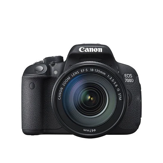 Canon 700D + 18-135 Mm Is Stm Lens Slr Fotoğraf Makinesi (İthalatçı Garantili)